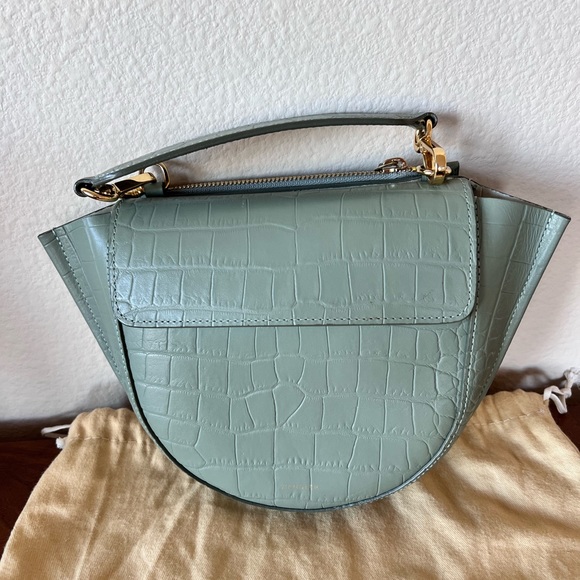 Wandler - Sage Green Hortensia Shoulder Bag - Picture 4 of 6